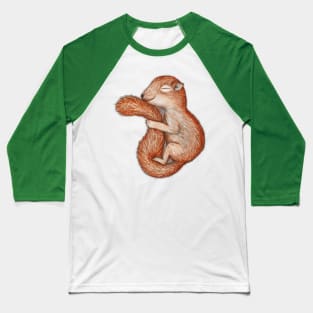 Hibernating squirrel Baseball T-Shirt